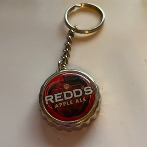 Red’s Apple Ale Beer Cap Bottle Opener Keychain